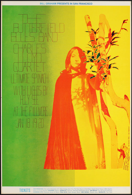 BG # 103-1 Butterfield Blues Band Fillmore Poster BG103
