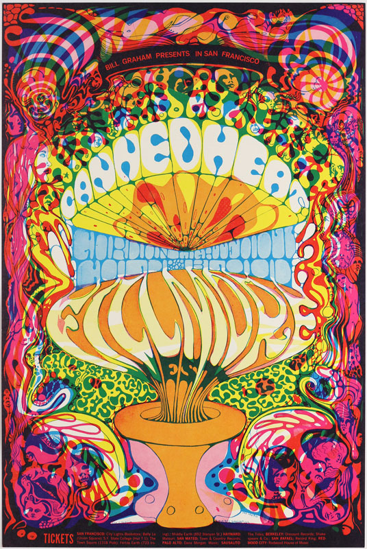 BG # 139-1 Canned Heat Fillmore Poster BG139