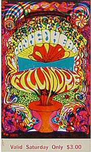 BG # 139 Canned Heat Fillmore Saturday ticket BG139