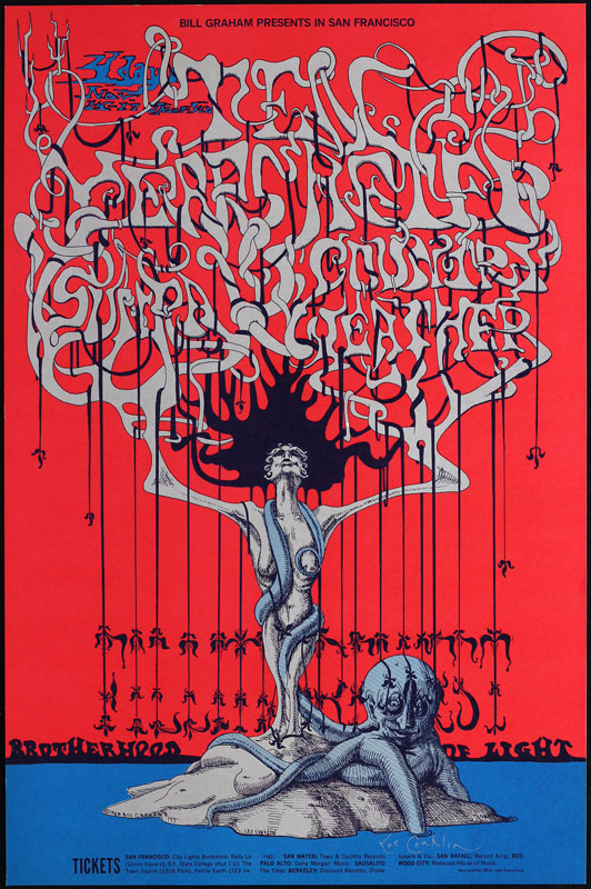 BG # 145-1 Ten Years After Fillmore Poster BG145