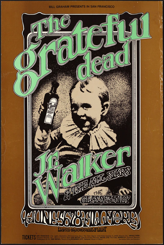 BG # 176-1 Grateful Dead Fillmore Poster BG176