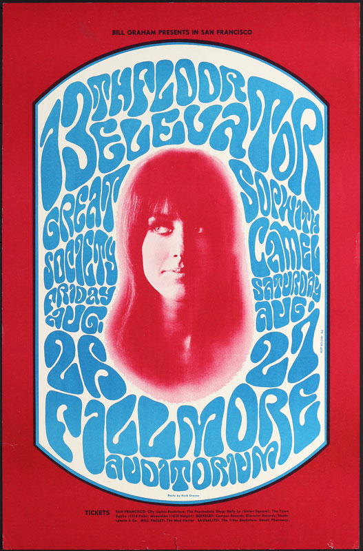 BG # 25-3 13th Floor Elevator Fillmore Poster BG25