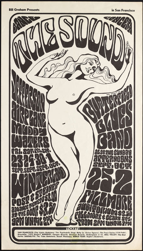 BG # 29-1 Jefferson Airplane Fillmore Poster BG29