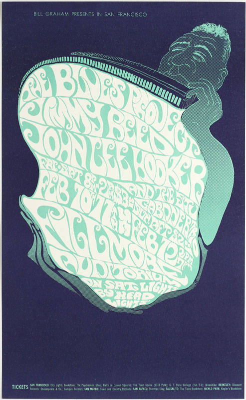 BG # 49-1 Blues Project Fillmore Poster BG49