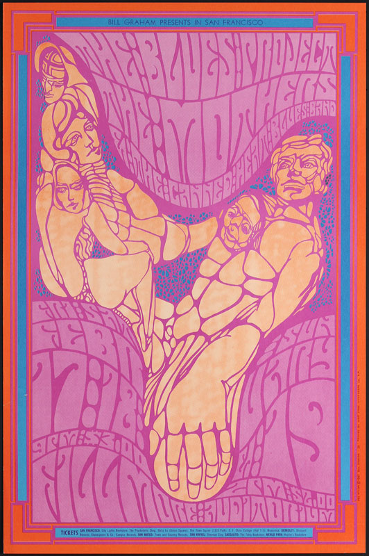 BG # 50-1 Blues Project Fillmore Poster BG50