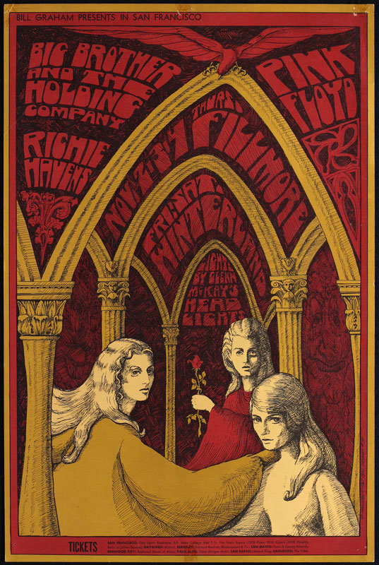 BG # 91-1 Big Brother & the Holding Co. Fillmore Poster BG91