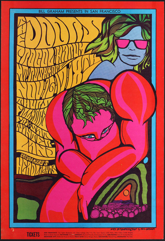 BG # 93-1 Doors Fillmore Poster BG93