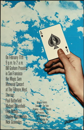 BG # MagicSam-1 Paul Butterfield Fillmore Poster BGMagicSam