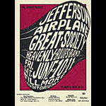 BG # 10-2 Jefferson Airplane Fillmore Poster BG10