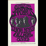 BG # 33 Yardbirds Fillmore postcard - stamp back BG33