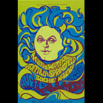 BG # 76 Muddy Waters Fillmore postcard - stamp back BG76