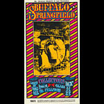 BG # 98 Buffalo Springfield Fillmore postcard - stamp back BG98