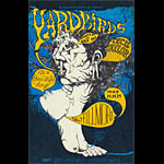 BG # 121 Yardbirds Fillmore postcard - ad back BG121