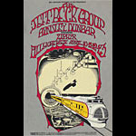 BG # 168 Jeff Beck Group Fillmore postcard - ad back BG168