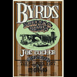 BG # 177 Byrds Fillmore postcard - ad back BG177