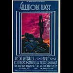 BG # 179 Iron Butterfly Fillmore postcard - ad back BG179