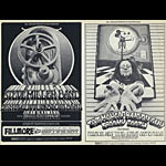 BG # 191_192 Steve Miller Band Fillmore double postcard BG191_192