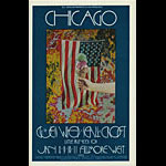 BG # 211 Chicago Fillmore postcard - ad back BG211