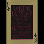 BG # 212 B.B. King Fillmore postcard - ad back BG212