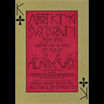 BG # 213 Albert King Fillmore postcard - ad back BG213