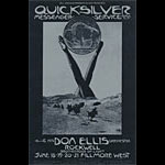 BG # 239-1 Quicksilver Messenger Service Fillmore Poster BG239