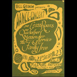 BG # 0-1 The Grass Roots Fillmore Poster BG0