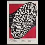 BG # 10-1 Jefferson Airplane Fillmore Poster BG10