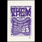 BG # 12 Them Fillmore Handbill BG12