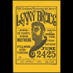 BG # 13 Lenny Bruce Fillmore Handbill BG13