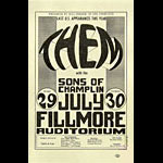 BG # 20 Them Fillmore Handbill BG20