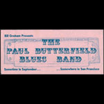 BG # 29H Butterfield Blues Band Fillmore Handbill BG29H