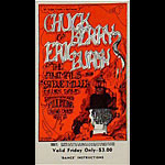 BG # 70 Chuck Berry Fillmore Friday ticket BG70