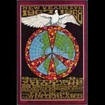 BG # 100-1 Jefferson Airplane Fillmore Poster BG100