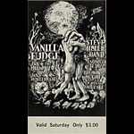 BG # 101 Vanilla Fudge Fillmore Saturday ticket BG101