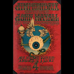 BG # 105-1 Jimi Hendrix Experience Fillmore Poster BG105