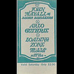 BG # 106 John Mayall & Blues Breakers Fillmore Saturday ticket BG106