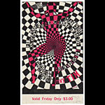 BG # 119 Loading Zone Fillmore Friday ticket BG119