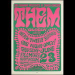 BG # 12-1 Them Fillmore Poster BG12