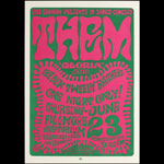 BG # 12-3 Them Fillmore Poster BG12