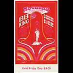BG # 123 Mothers of Invention Fillmore Friday ticket BG123