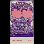 BG # 129 Big Brother & the Holding Co. Fillmore Friday ticket BG129