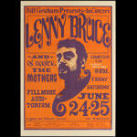 BG # 13-1 Lenny Bruce Fillmore Poster BG13