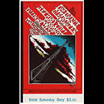 BG # 164 Creedence Clearwater Revival Fillmore Saturday ticket BG164