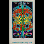 BG # 166 Butterfield Blues Band Fillmore Thursday - Sunday ticket BG166