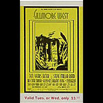 BG # 183 Ten Years After Fillmore Tuesday - Wednesday ticket BG183