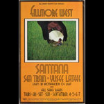BG # 190-1 Santana Fillmore Poster BG190