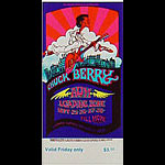 BG # 193 Chuck Berry Fillmore Friday ticket BG193