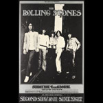 BG # 201-1 Rolling Stones Fillmore Poster BG201
