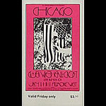 BG # 211 Chicago Fillmore Friday ticket BG211