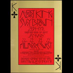 BG # 213-1 Albert King Fillmore Poster BG213